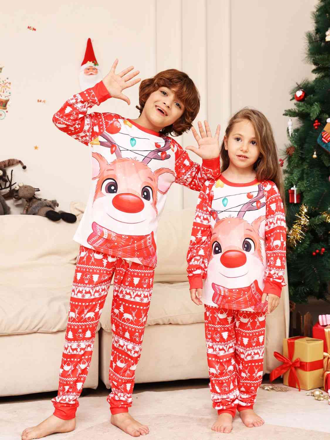 LITTLE KIDS Christmas Long Sleeve Top and Pants Set SZ 2T-14Y