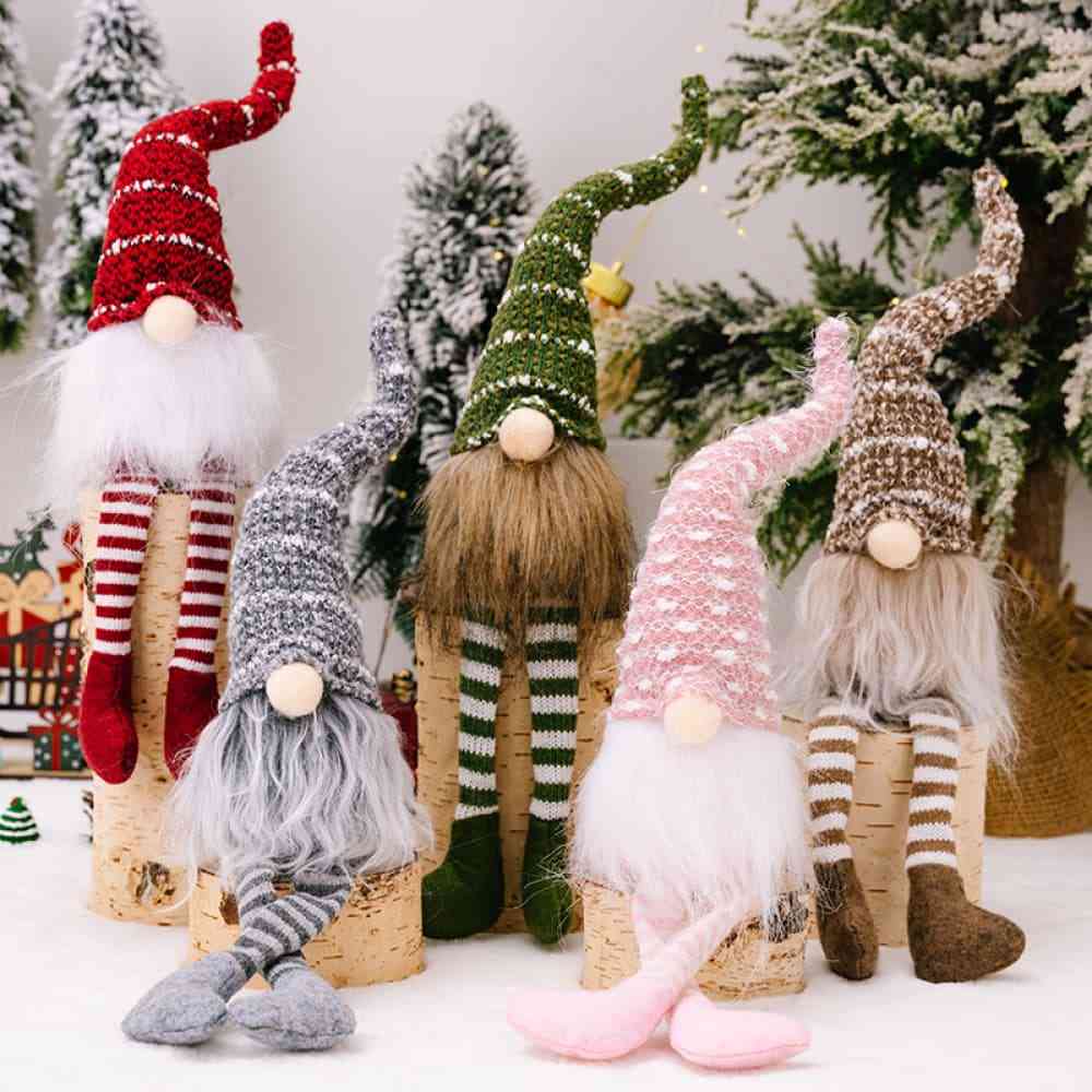 Adorable Long Leg Faceless Gnome in Assorted Colors