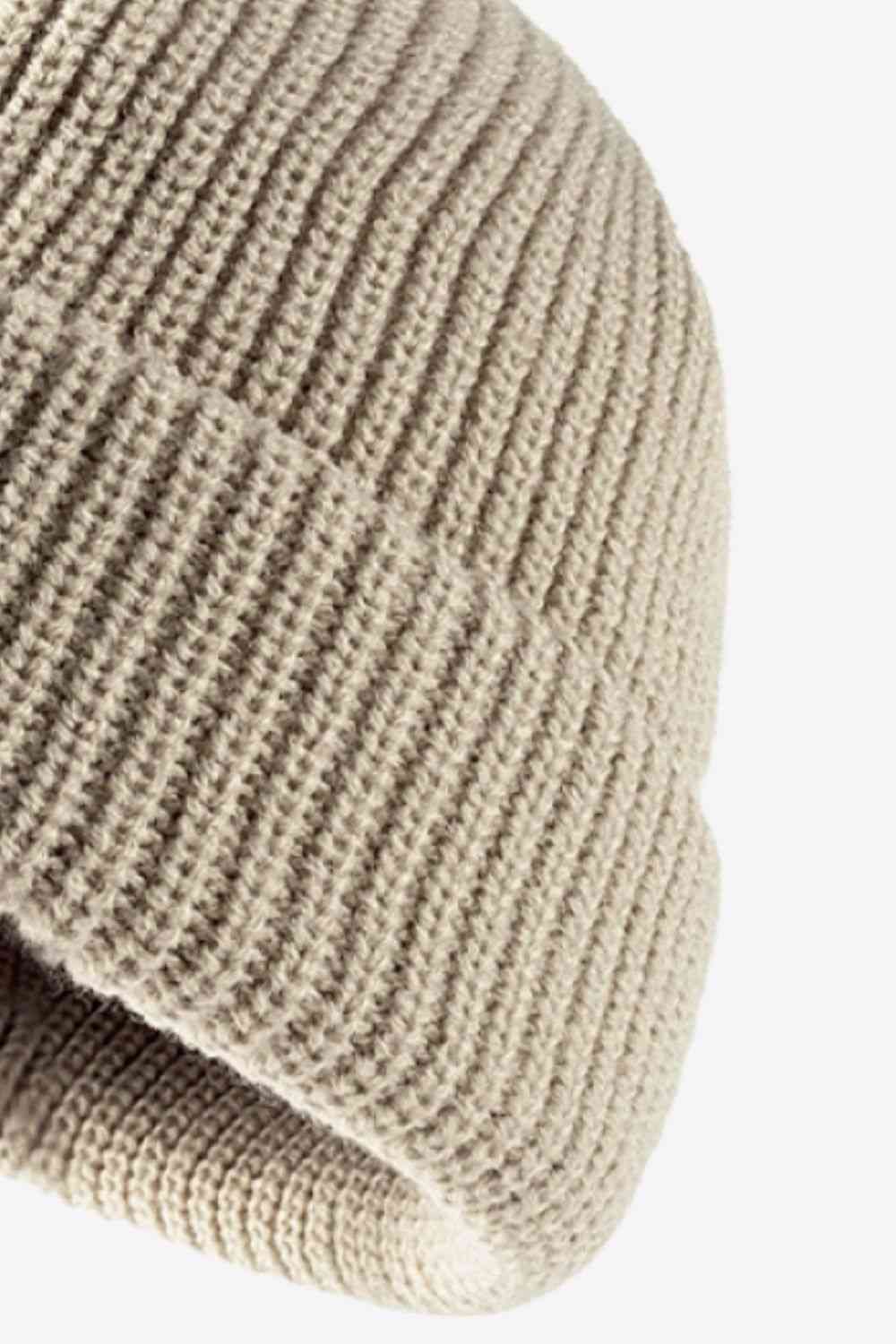 CHIC HATZ Calling For Winter Hat Rib-Knit Beanie