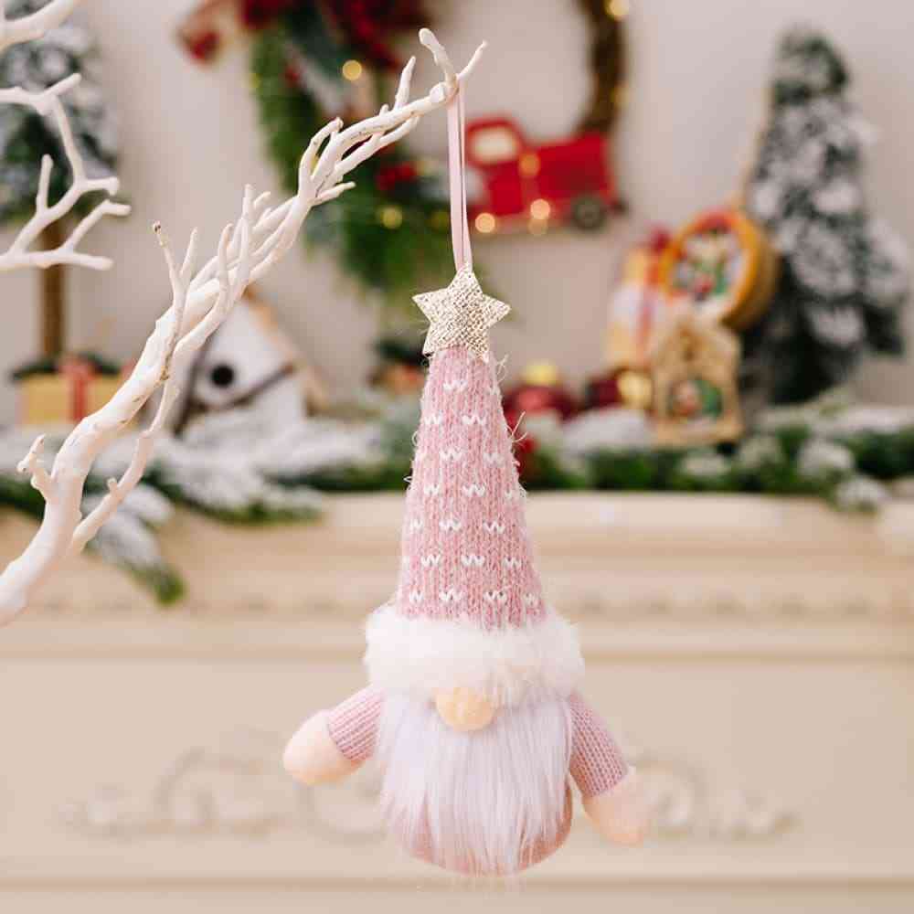 Winter Christmas Assorted 2-Piece Faceless Gnome Hanging Widgets