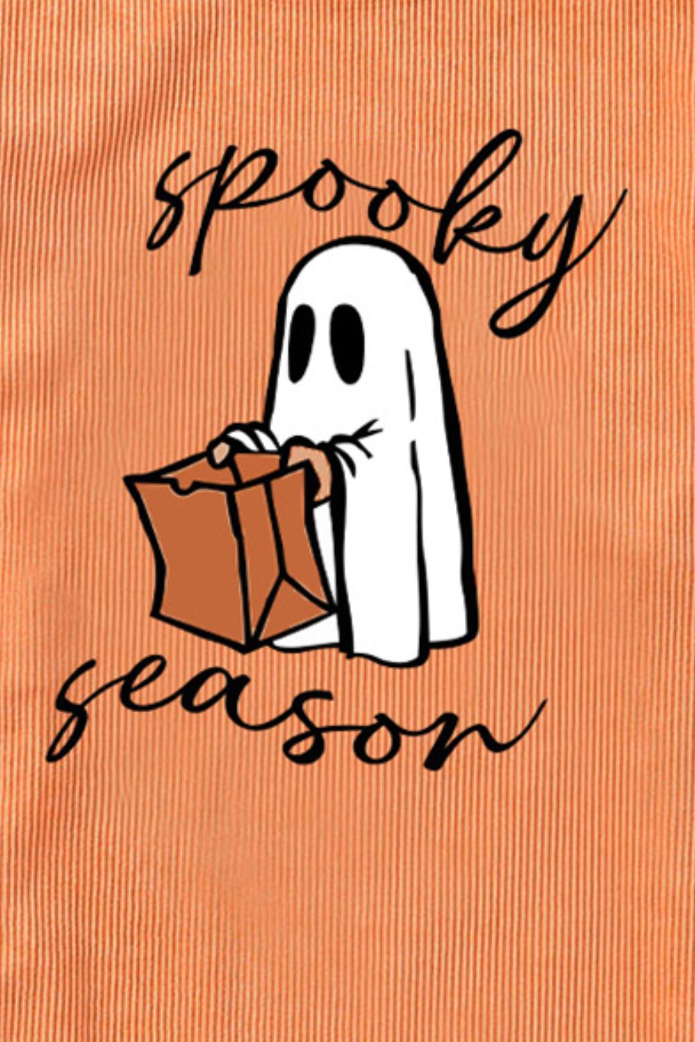 SPOOKY SEASON Graphic Full Size Sweatshirt