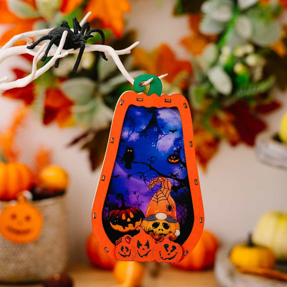 HALLOWEEN Assorted 2-Piece Light-Up Hanging Widgets