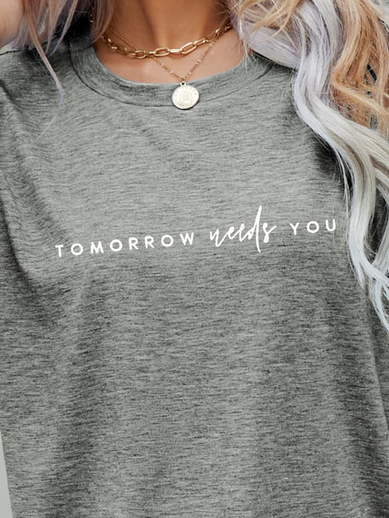 Malibu Dreams TOMORROW NEEDS YOU Graphic Tee