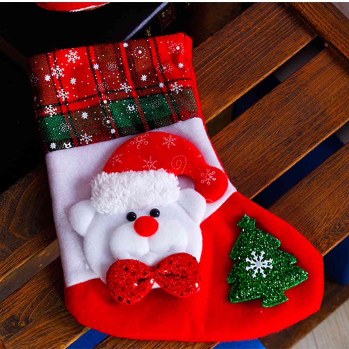 Christmas Stocking Hanging Widgets in Assorted Styles
