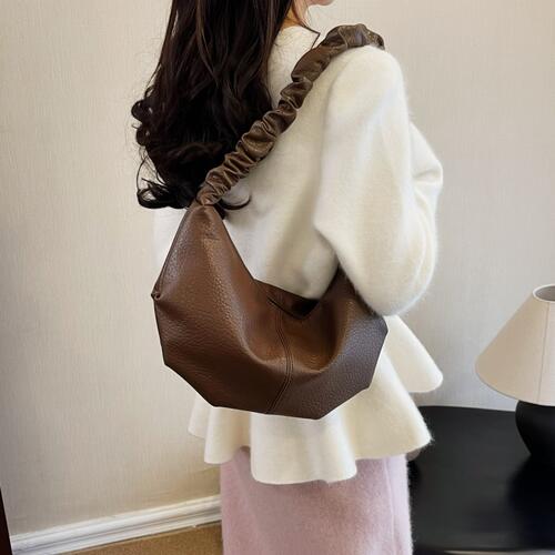 CoolBags Chestnut Brown PU Leather Shoulder Bag