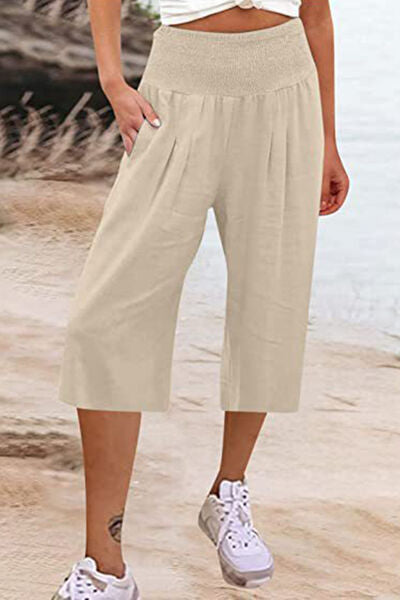 Ameila Pocketed High Waist Pants