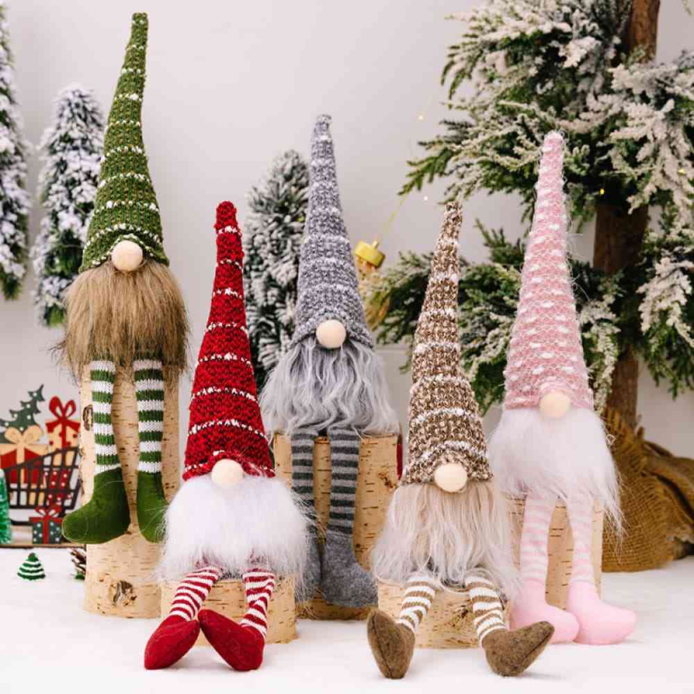 Adorable Long Leg Faceless Gnome in Assorted Colors
