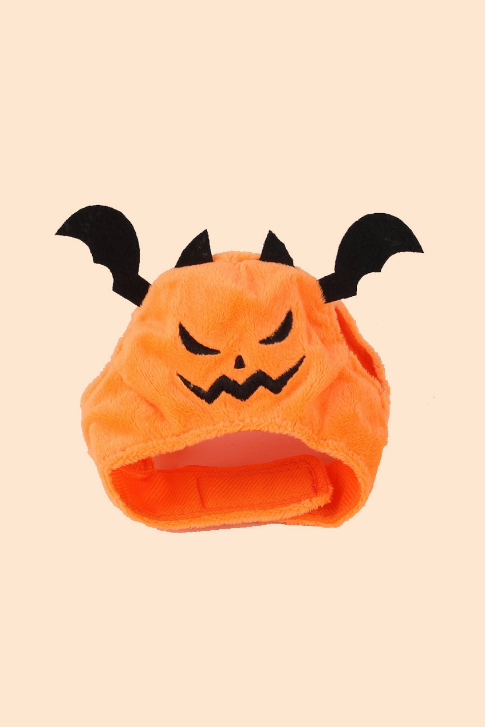 Halloween Pet 2-Pack Jack-O-Lantern with Bat Wings Costume Hat Set