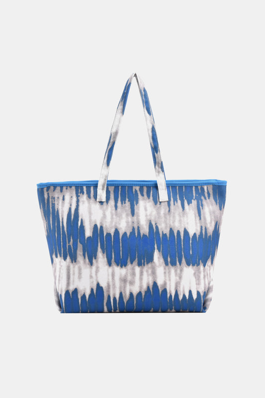 SO LADYBEE Printed PU Leather Tote Bag