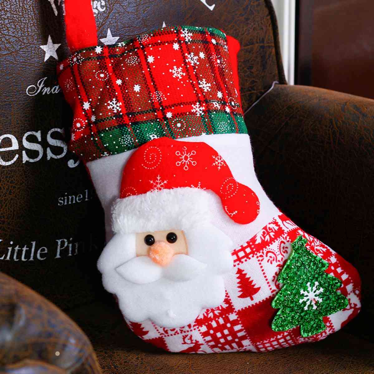 Christmas Stocking Hanging Widgets in Assorted Styles