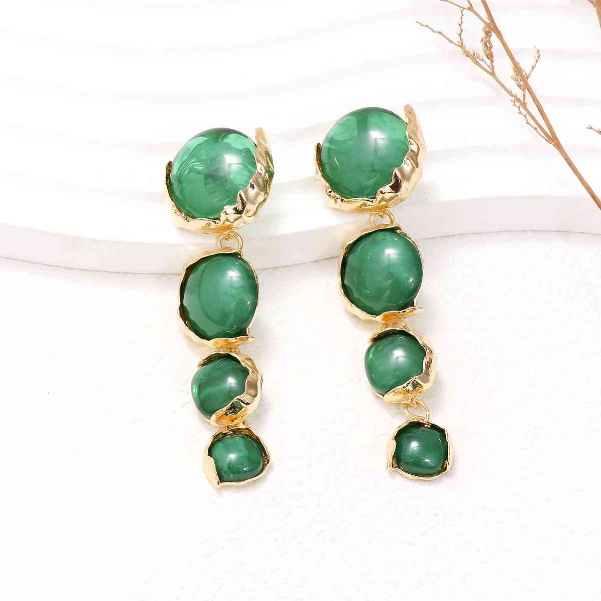 Beyond Beauty Alloy & Rhinestone Earrings