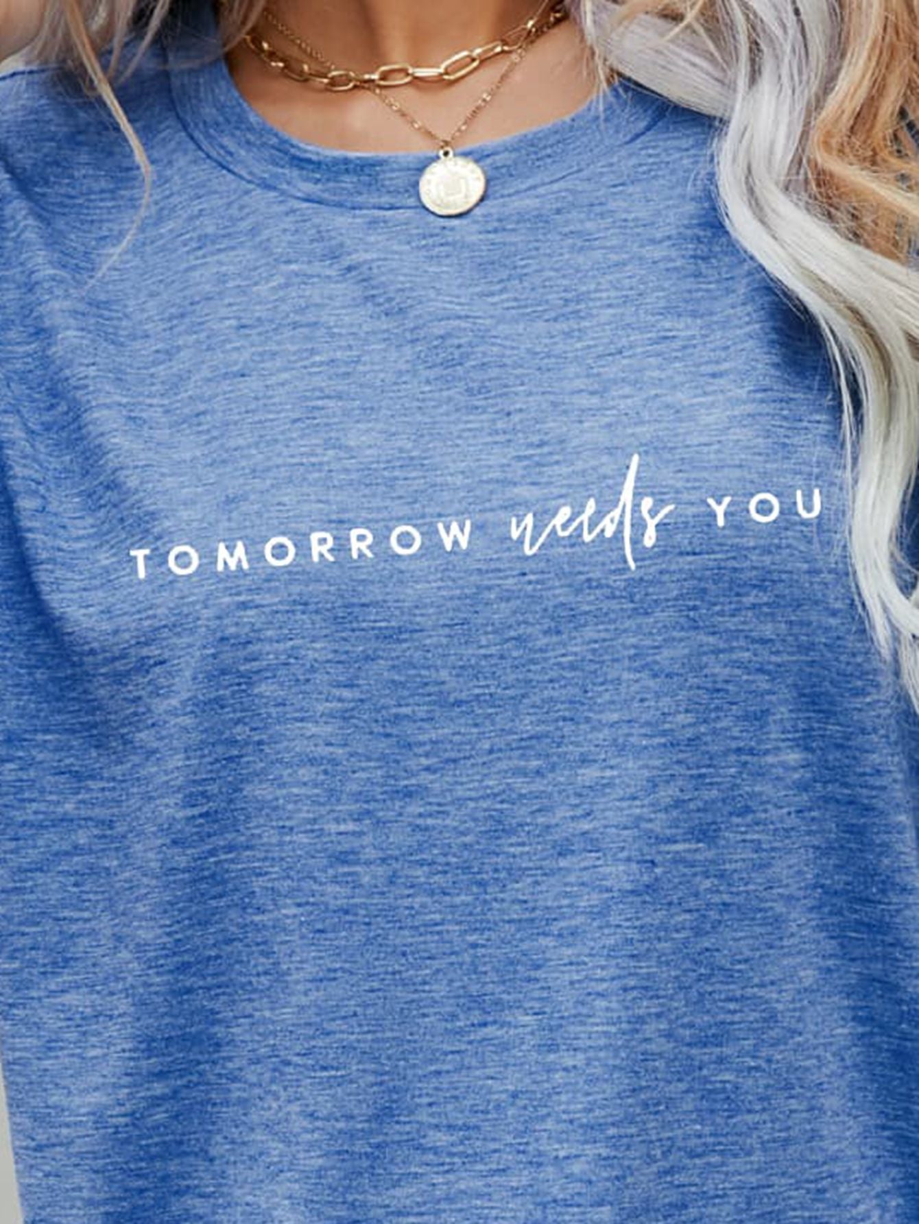 Malibu Dreams TOMORROW NEEDS YOU Graphic Tee