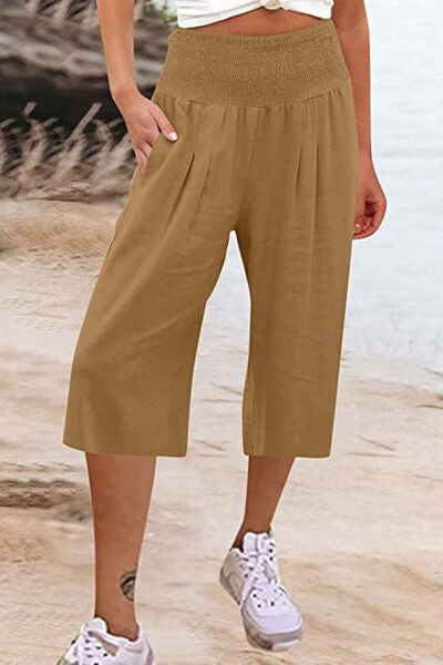 Ameila Pocketed High Waist Pants