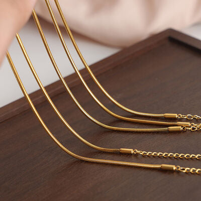 Michelle&Lanha 18K Gold-Plated Minimalist Bracelet