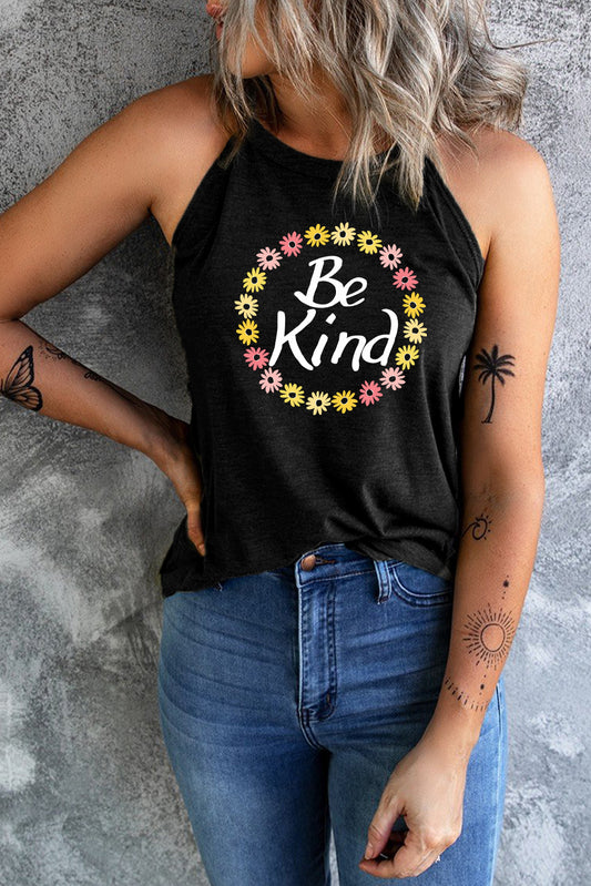 Full Size BE KIND Graphic Tank