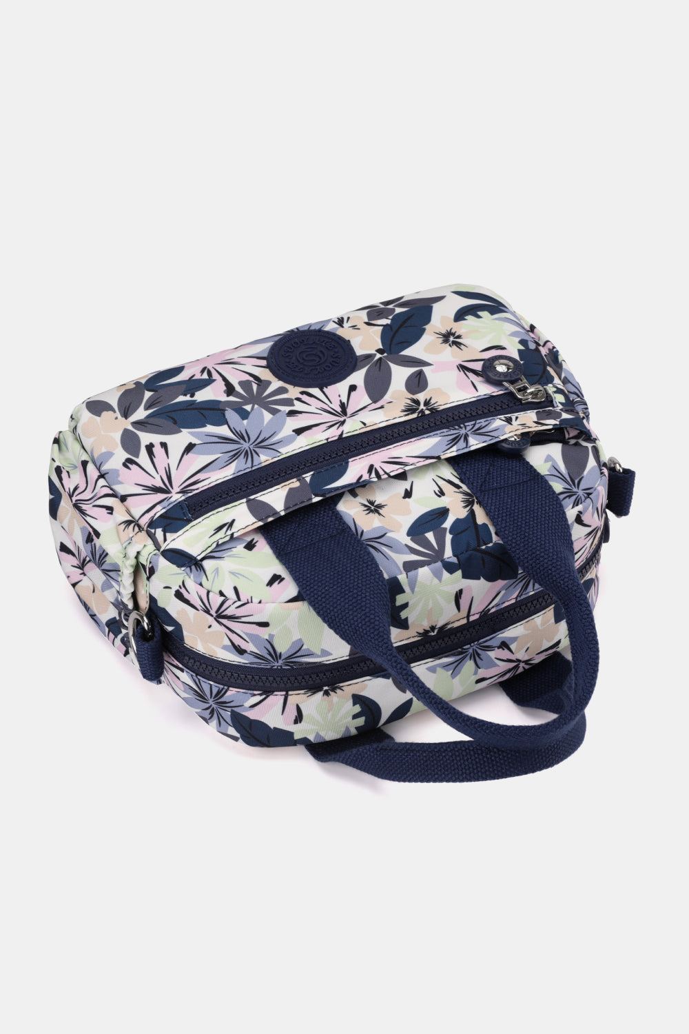 SO CHIC Floral Nylon Handbag