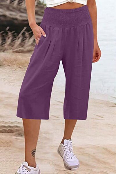 Ameila Pocketed High Waist Pants