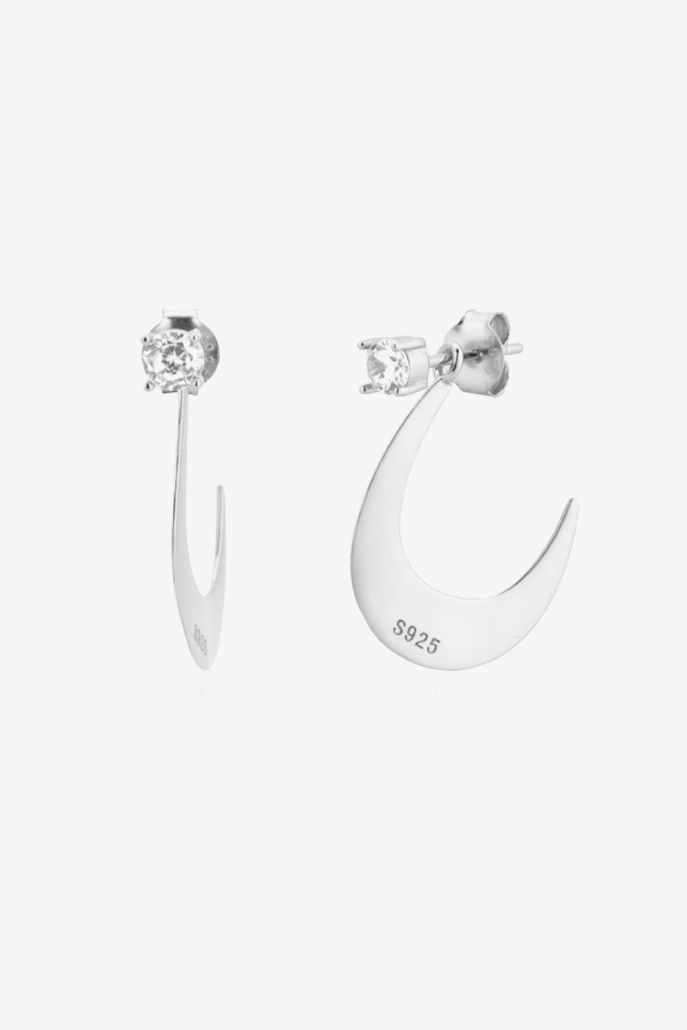 Zircon 925 Sterling Silver Earrings