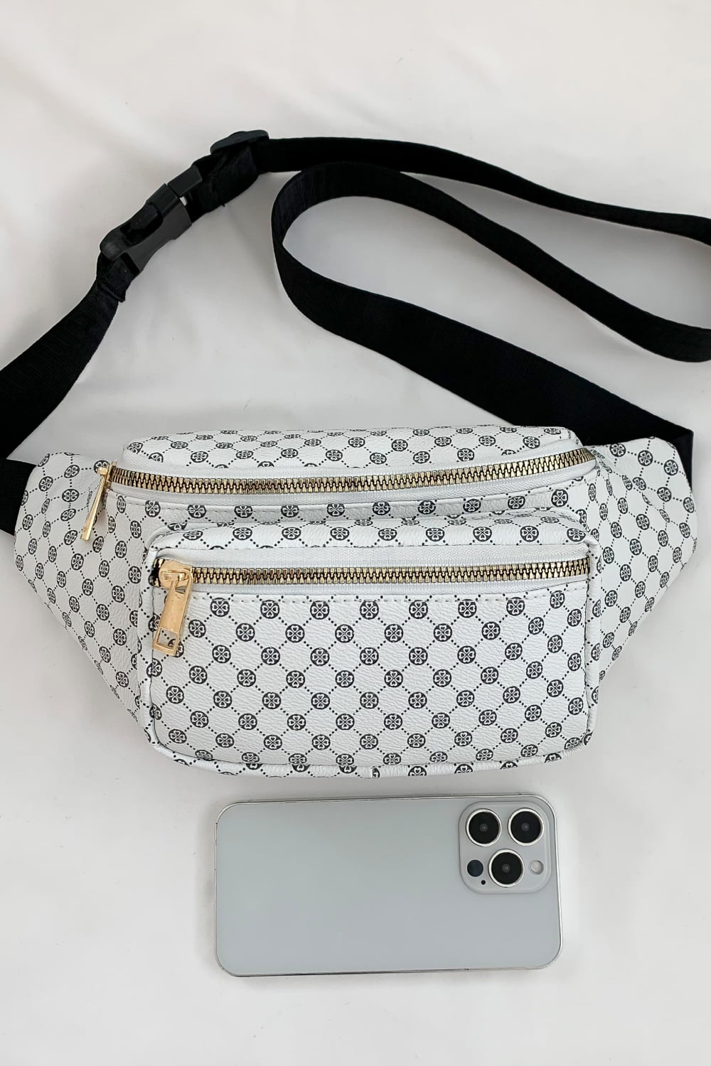 SO CHIC Printed PU Leather Sling Bag