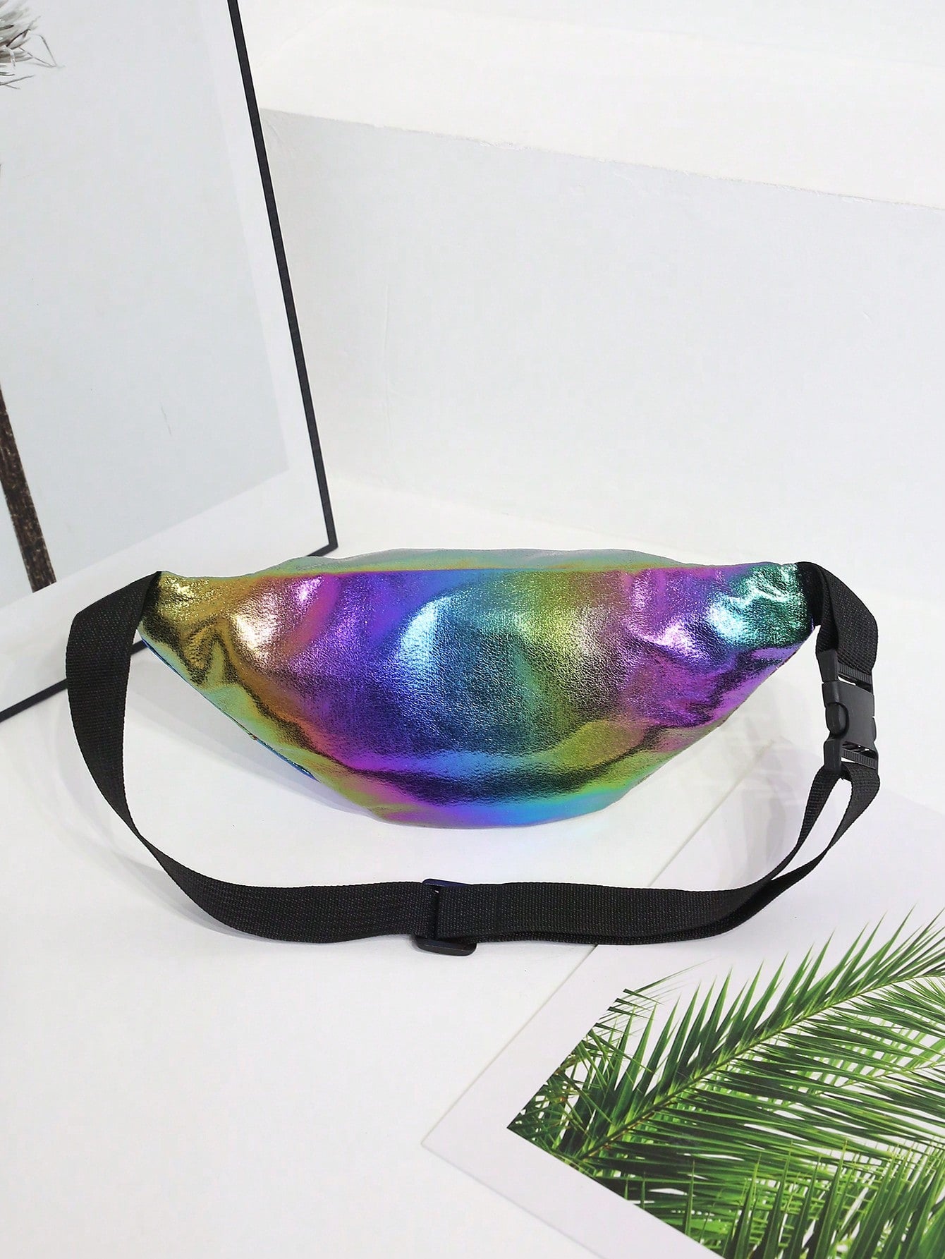 LB&M Style Gradient Polyester Sling Bag
