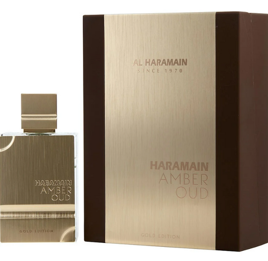 Men's Al Haramain Amber Oud | Eau De Parfum Spray (Gold Edition) 2 oz