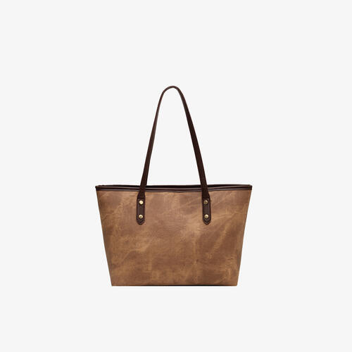 YesteryearPassionate PU Leather Large Tote Bag