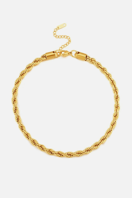 BellaAnne Twisted Chain Choker Necklace