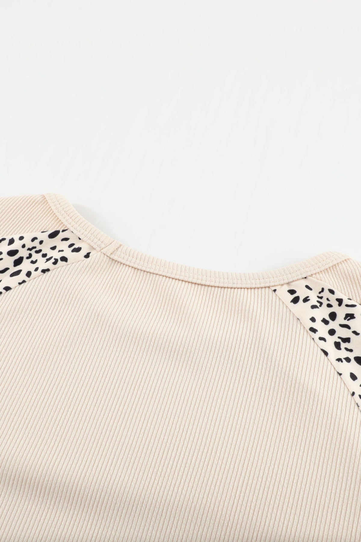 Leopard Print Long Sleeve Pullover Top