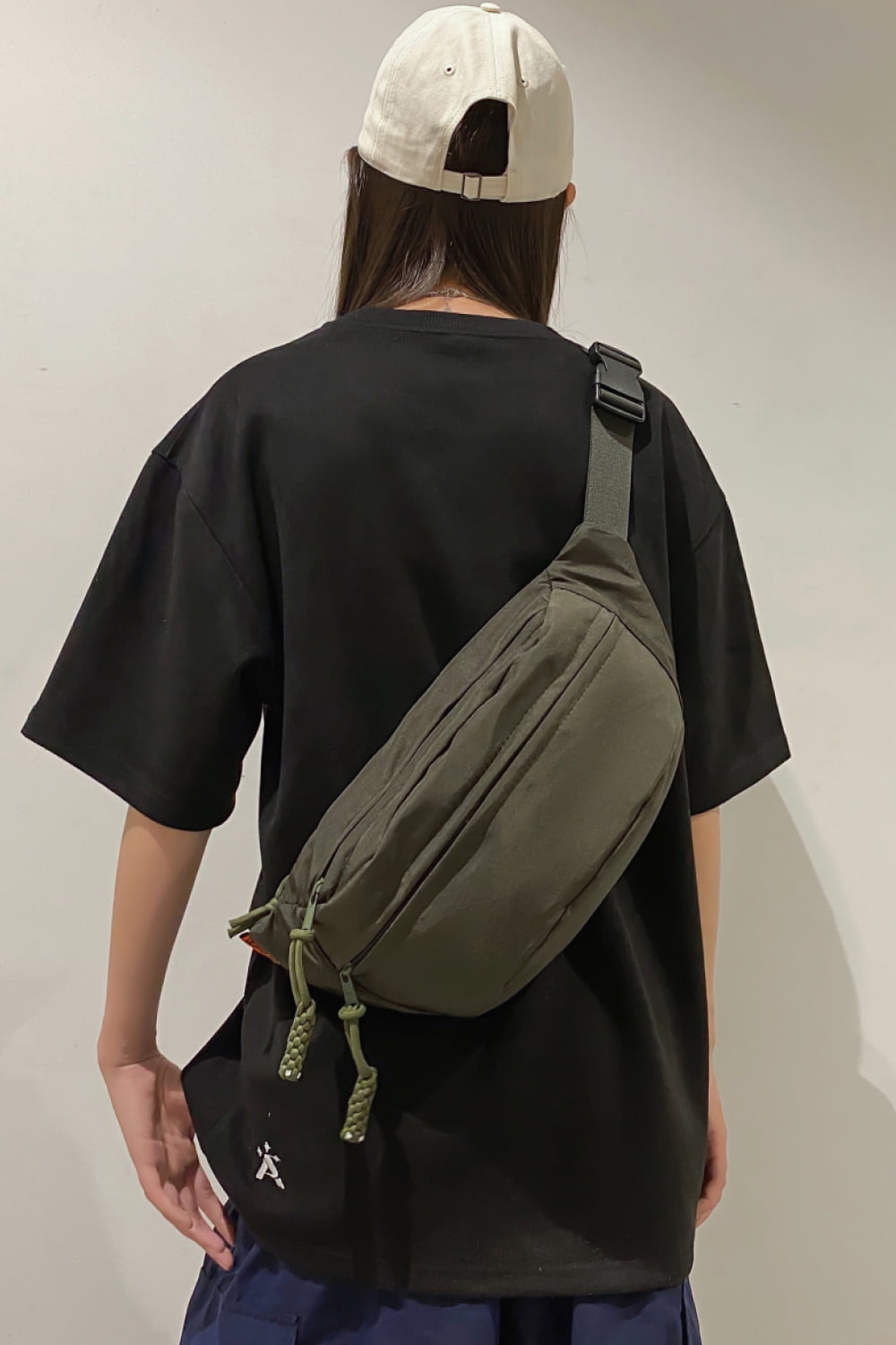 SO LADYBEE Nylon Sling Bag