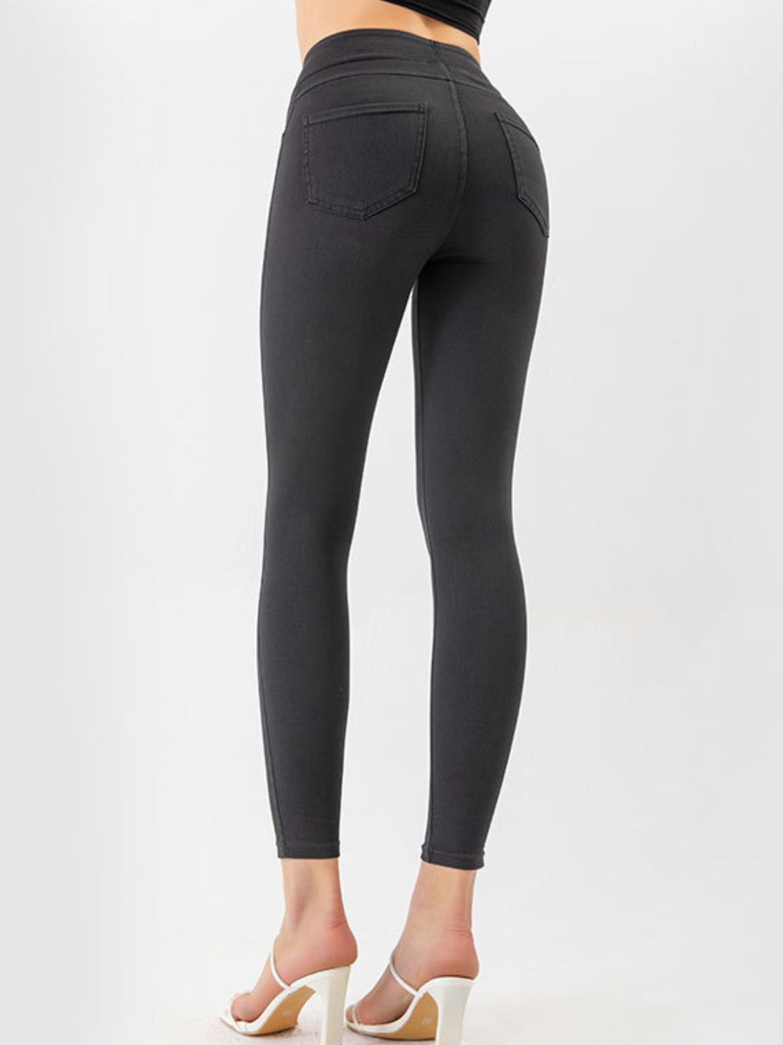 EMMA & ELLA High Waist Cropped Active Leggings