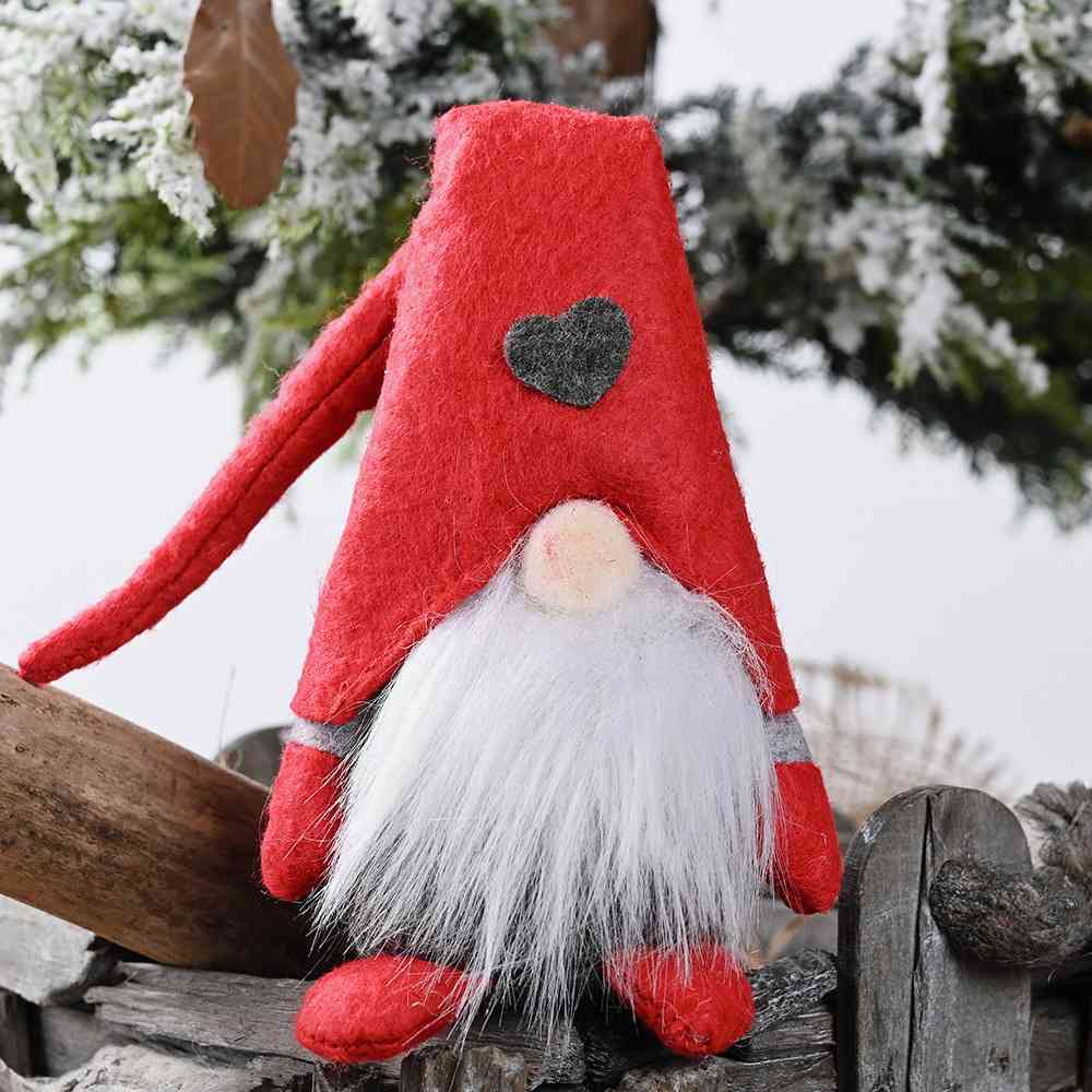 Christmas 2-Piece Heart Pointed Hat Faceless Gnomes