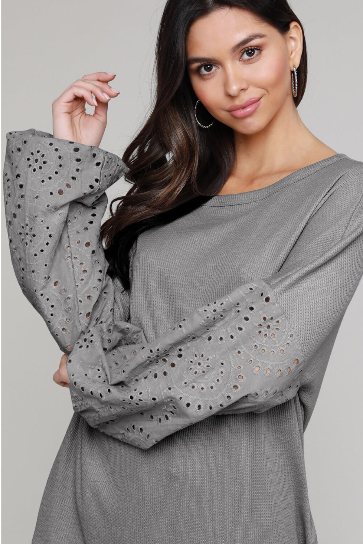 Loose Casual Puffy Sleeve Top