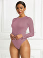 Women's Ava Round Neck Long Sleeve Bodysuit