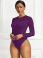 Women's Ava Round Neck Long Sleeve Bodysuit