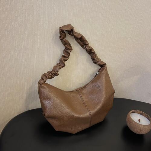 CoolBags Chestnut Brown PU Leather Shoulder Bag