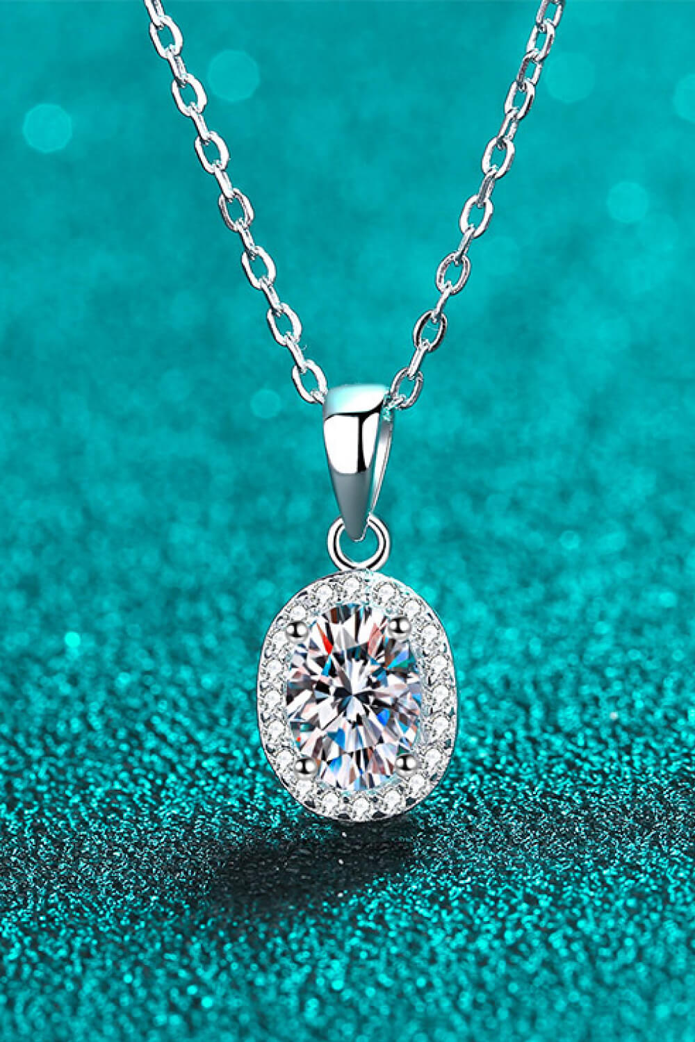 Women's Be The One 1 Carat Moissanite Pendant Necklace
