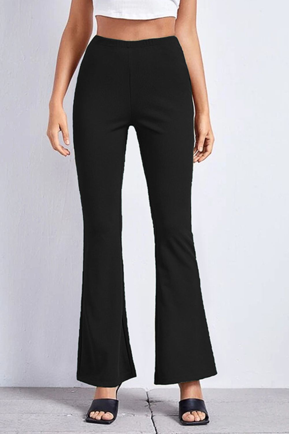 Women's High Rise Flare Pants