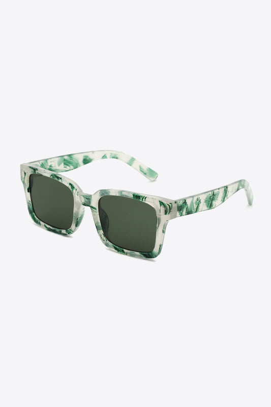 HAPPENIN' UV400 Polycarbonate Square Sunglasses