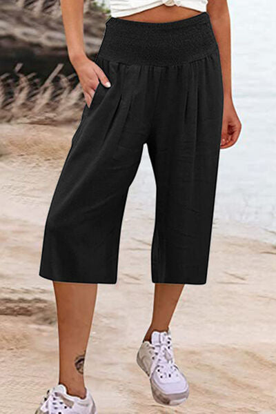 Ameila Pocketed High Waist Pants