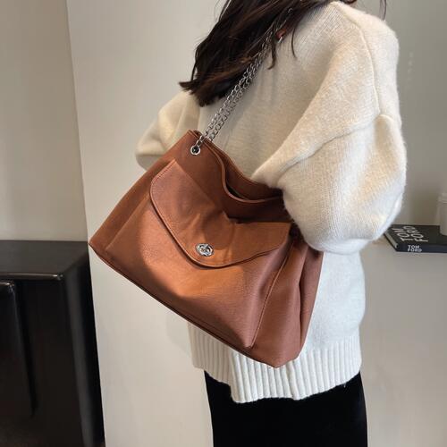 Classy Connection Bags PU Leather Shoulder Bag