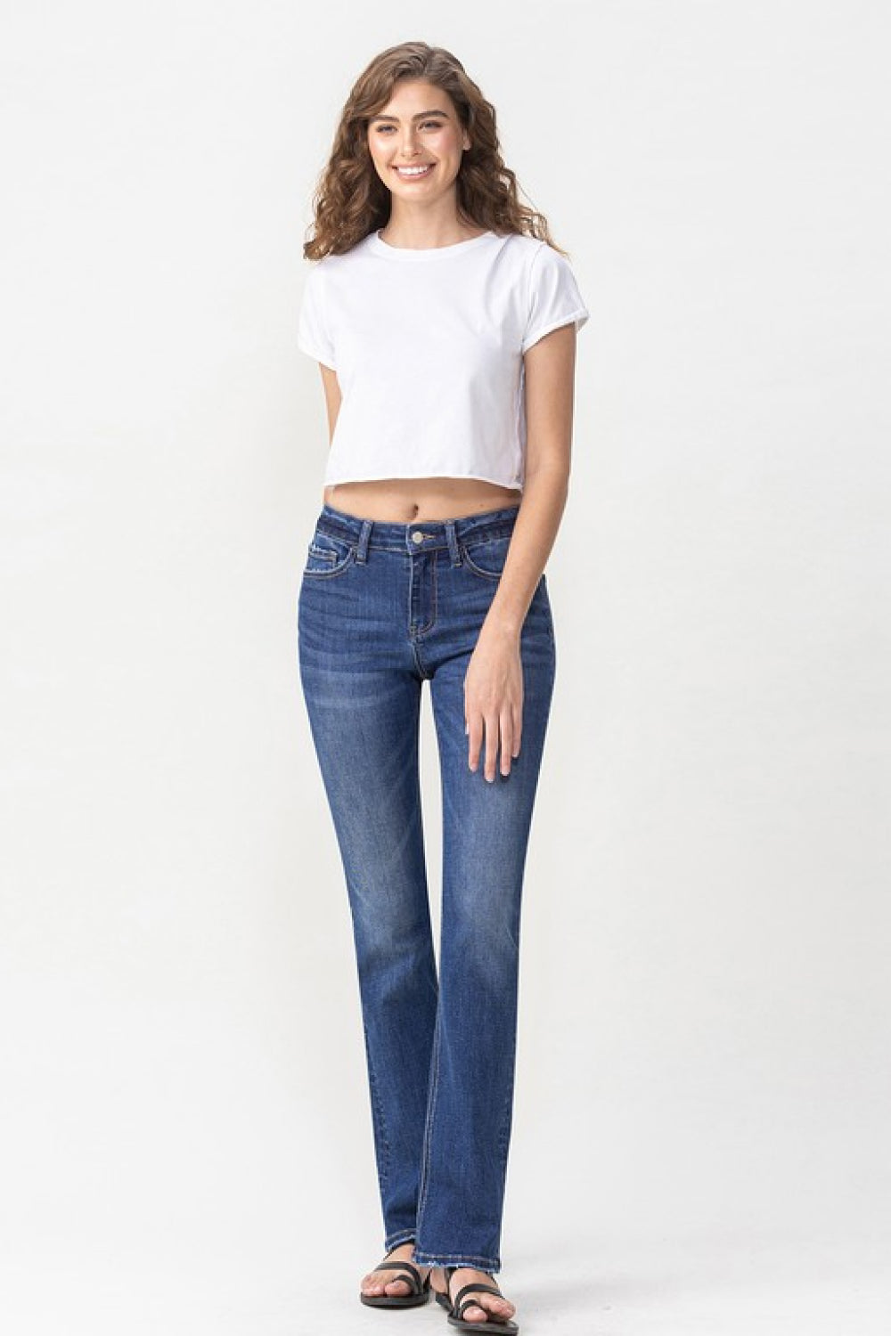 Women's Lovervet Full Size Rebecca Midrise Bootcut Jeans
