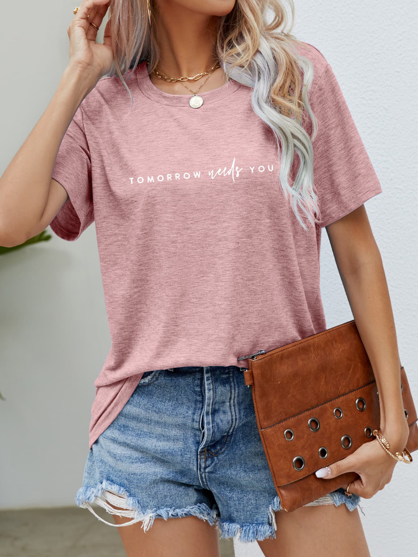 Malibu Dreams TOMORROW NEEDS YOU Graphic Tee