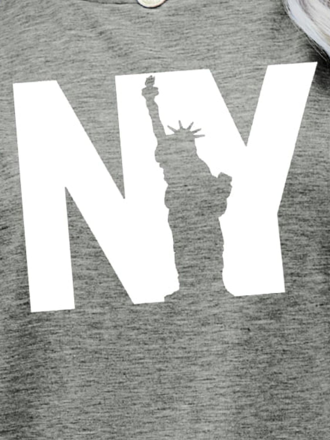 Malibu Dreams NY the Statue of Liberty Graphic Tee