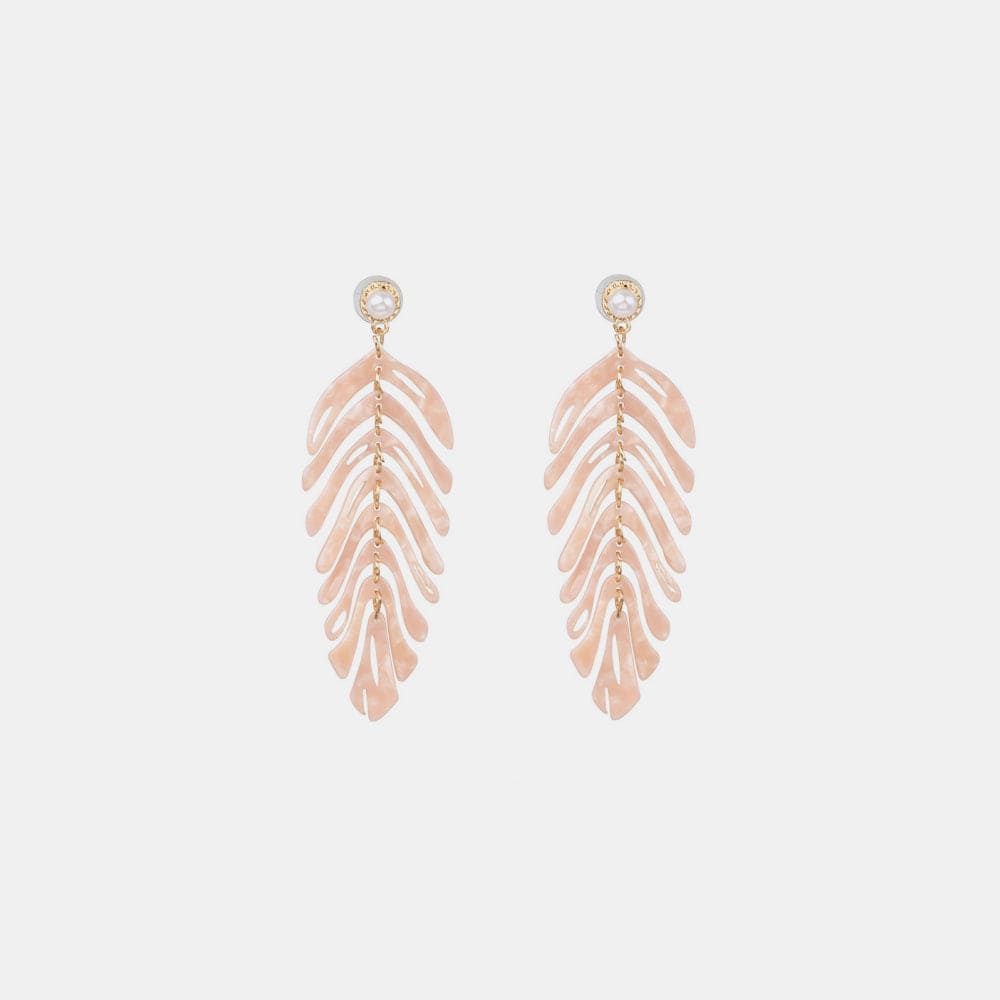 Leaf Shape Dangle Earrings