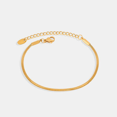 Michelle&Lanha 18K Gold-Plated Minimalist Bracelet