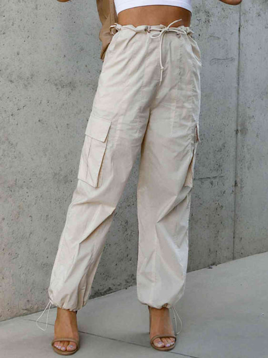 EnvyPantsWear Drawstring Pants with Pockets