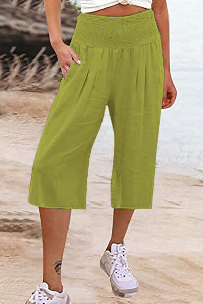 Ameila Pocketed High Waist Pants