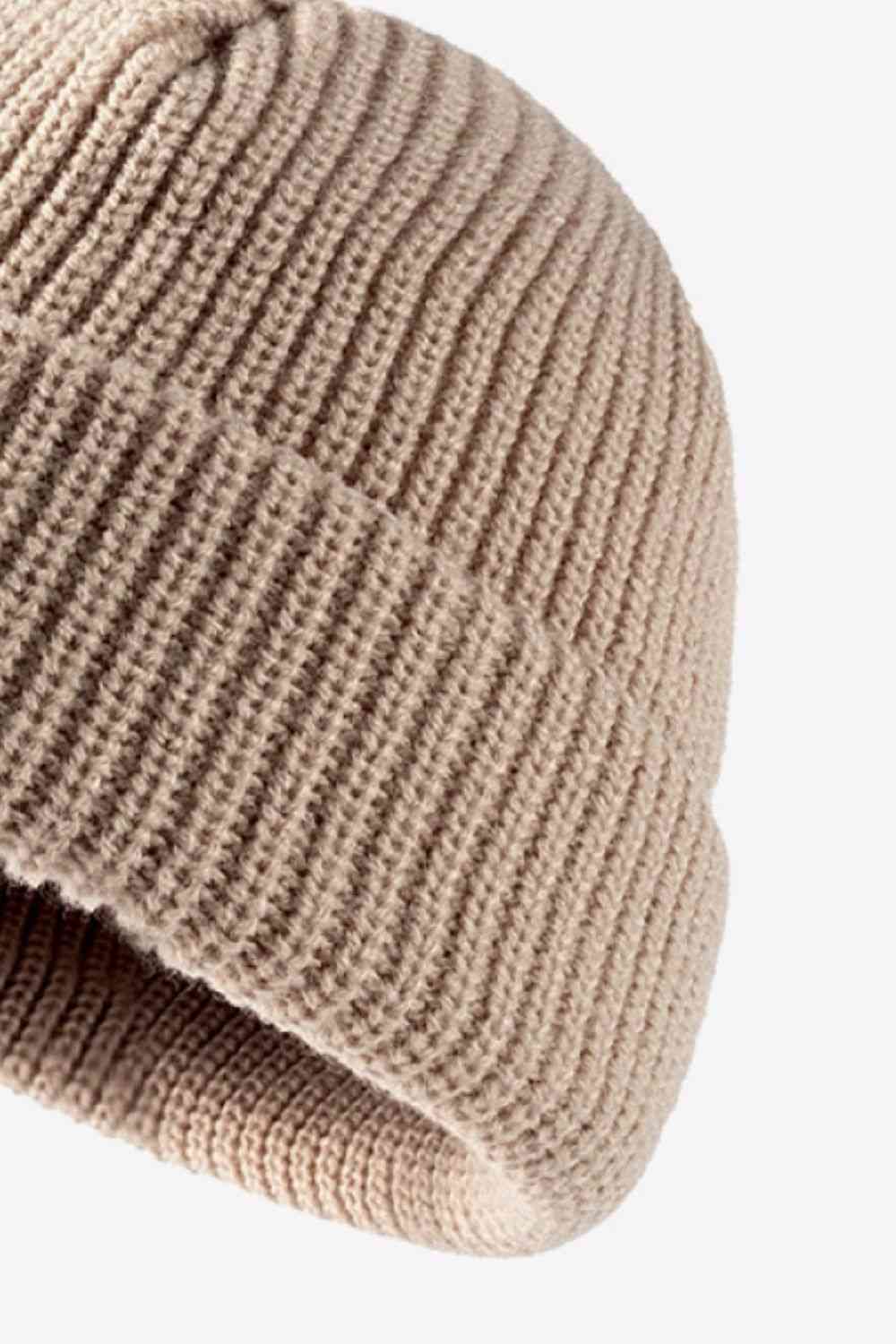 CHIC HATZ Calling For Winter Hat Rib-Knit Beanie