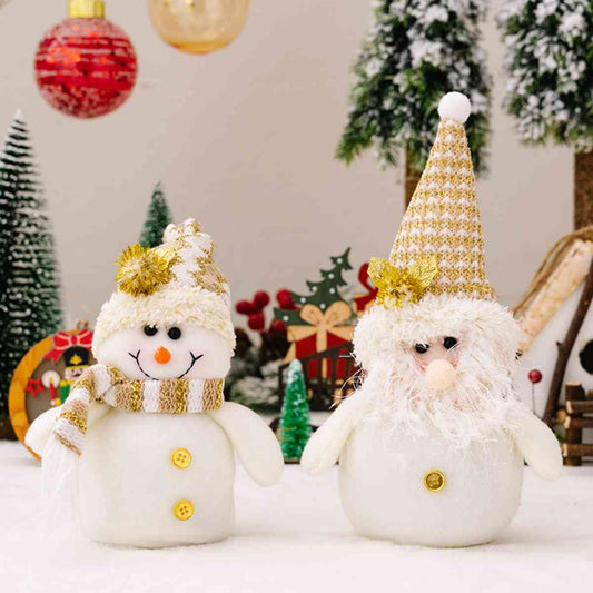 Santa or Snowman Legless Christmas Doll