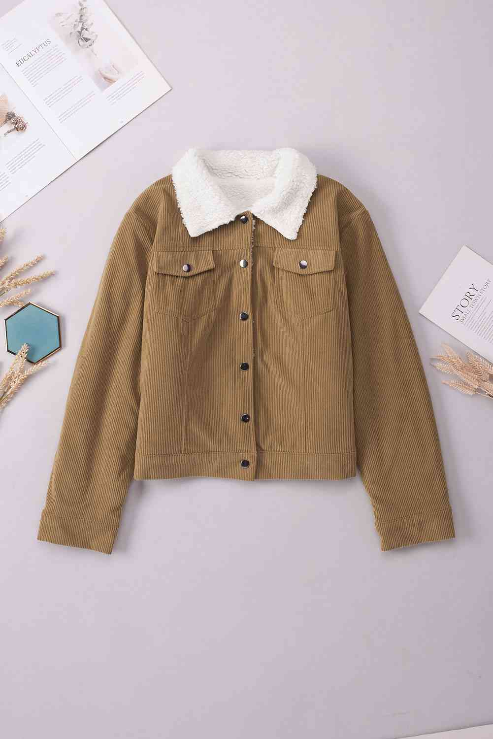 Abigail Snap Down Collared Jacket